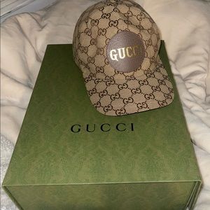 Gucci cap slightly worn
